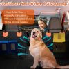 Waterproof Dog Backseat Protector, 6 Layers Construction, Hard PP Support Board, Built-in Storage Bags, Anti-Slip Design for Cars, SUVs and Trucks