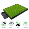Dog Toilet Indoor Puppy Training Pad, Dog Potty Pet Training Grass Mat, Removable Waste Tray for Easier Clean Up, Artificial Turf, 25"20"