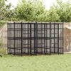 Outdoor Dog Kennel Steel 79.3 ft²