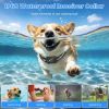 2-in-1 Dog Shock and Bark Collar Dog Training Collar with Remote 1/2/3 Collars(Options) Rechargeable IP68 Waterproof with 3 Channels for Medium and Sm